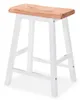vidaXL Bar Set 3 Stück MDF Weiß Produktbild-Vorschau 6