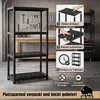 BigDean, lot de 2 rayonnages robustes pour cave ou Voir les images du produit 6