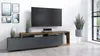 Mobile TV design 220cm collezione BERGAMO. Colori grigio e Anteprima dell’immagine prodotto 3
