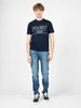 Plein Sport Herren KURZARM-T-SHIRT Blau Produktbild-Vorschau 3