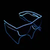 Leuchtende Brille LED-Gadget Party lustige blaue Rahmen St. Produktbild-Vorschau 3