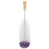 A bottle cleaning brush with a wooden handle. Voir les images du produit