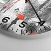 Wanduhr - Rund - Glasuhr - Paris Stadt Zuhause - 30x30cm - Produktbild-Vorschau 5