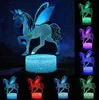 3D LED -Nachtlicht Einhornform, Wiederaufladbares  (Ohne Produktbild-Vorschau 2