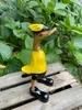 Holzente Fahrradfahrer - Laufente Radfahrer 27-29 cm Ente Produktbild-Vorschau 2