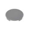 4X 63,5mm Nabenkappen Felgen Deckel Kappen Grau Gewölbt Produktbild-Vorschau 3