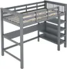 okwish Dětská postel 90 x 200 Patrová postel s úložnými Náhled obrázku produktu 6