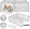 Baby Laufgitter 140x200 cm – XXL Spielpark & Bällebad für Produktbild-Vorschau 2