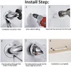 Haltegriff Dusche Edelstahl 304 mit Gerändelte Fläche, Produktbild-Vorschau 4