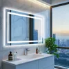 Vrygle LED Badspiegel 140x70cm mit Beleuchtung, Bluetooth, Produktbild-Vorschau 8