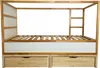 Podest mit 2 Schubladen für IKEA KURA 90x200 – NestUp Produktbild-Vorschau 1
