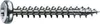 A single screw on a white background. Anteprima dell’immagine prodotto