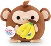 ZURU 77573L - Snackles Affe in Braun mit Dole-Banane, Serie Produktbild-Vorschau 1