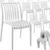 tectake® Gartenstühle Alcudia, wetterfest, stapelbar Produktbild-Vorschau 9