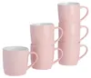 Argon Ta Farbige Kaffeetassen – 350 ml – Rosa – 6er-Pack – Produktbild-Vorschau 1
