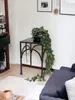 DanDiBo Sgabello per fiori in metallo nero quadrato da 33 Anteprima dell’immagine prodotto 8