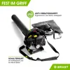 BRAST Laubsauger Laubbläser Benzin 1,0kW(1,36PS) | 55L Produktbild-Vorschau 6