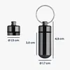 kwmobile 2x Metall Pillendose - 4,8 x 1,7 x 1,7 cm - Produktbild-Vorschau 5