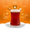 Pasabahce Elysia Teeglas Set 12 Teilig mit Untertassen aus Produktbild-Vorschau 14