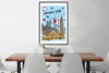 MuchoWow® MuchoWow® Gerahmtes Poster New York - Zeichnung - Produktbild-Vorschau 3