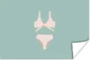 MuchoWow® Poster Sommer - Bikini - Hellblau 60x40 cm - Produktbild-Vorschau 1