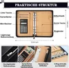 Budget Planner Deutsch, Kunstleder A6 Budget Binder mit Produktbild-Vorschau 2