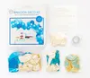 Ballongirlande Set blau 71teilig Raumdeko für Babyparty Produktbild-Vorschau 3