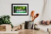 Bild 30x20 MDF-Rahmen Wandkunst Wasserfall Lake Forest Produktbild-Vorschau 2
