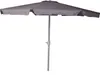 A gray patio umbrella is shown against a white background. Náhled obrázku produktu