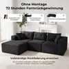 Cord Modulsofa mit Tiefsitz, frei kombinierbares Ecksofa Produktbild-Vorschau 9