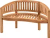 Massive Gartenbank EMPIRE TEAK 120cm natur Teakholz Produktbild-Vorschau 11