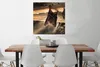 MuchoWow® Poster Baby - Fledermaus - Holz 75x75 cm - Wand Produktbild-Vorschau 2