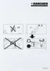Instructional diagrams showing how to use a Kärcher product. Voir les images du produit