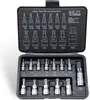CCLIFE 13tlg Torx Bit Steckschlüsselsatz T8 -T60 bit set Produktbild-Vorschau 1