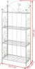 vidaXL Pflanzentreppe Blumentreppe Blumenregal Produktbild-Vorschau 3