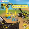 WOOPIE Baukasten-Set Baustellenfahrzeuge STEAM 6-in-1 223 Produktbild-Vorschau 3