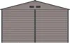 Abri de jardin G21 GAH 1085 - 340 x 319 cm, gris Voir les images du produit 4