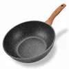 STONELINE® Back to Nature Wok 30 cm | Holzoptik Produktbild-Vorschau 1