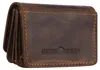 Greenburry Vintage 1680-25/BR Mini portfel skórzany z Podgląd zdjęcia produktu 3