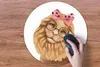 MuchoWow® Mauspad Mousepad Löwe - Bogen - Kinder 50x50 cm - Produktbild-Vorschau 3