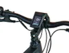 Close-up view of an e-bike's handlebars and digital display. Produktbild-Vorschau