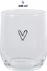 Clayre & Eef Wasserglas Herz 300 ml Transparant Glas Produktbild-Vorschau 2