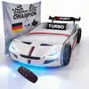 Autobett GTE Kinderbett im Rennwagen-Design mit Lattenrost Produktbild-Vorschau 1