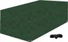 A green rectangular garden furniture cover is shown on a white background, with a black rope coiled at the bottom right. Náhľad obrázku produktu