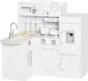 Weiße Spielküche mit elektrischem Wasserspender, 86x64x84,5 Produktbild-Vorschau 1