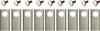 Set coltelli con 9 coltelli di ricambio e 9 dadi Honda Anteprima dell’immagine prodotto 3