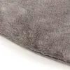 Tapis en Fourrure artificielle Interiyou Fargo Gris, rond, Voir les images du produit 4