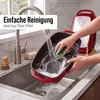 STONELINE® Bräter Schmortopf 43x26 cm Rot | mit Deckel Produktbild-Vorschau 8