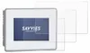 6x Für BUCHER automation JetView 1004 Schutzfolie Savvies Produktbild-Vorschau 2