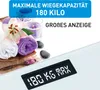 Digitale Personenwaage 28x28cm bis 180kg LCD-Display Produktbild-Vorschau 9